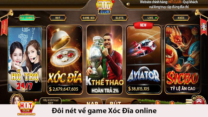 Xóc đĩa online luôn rất được bet thủ yêu thích 