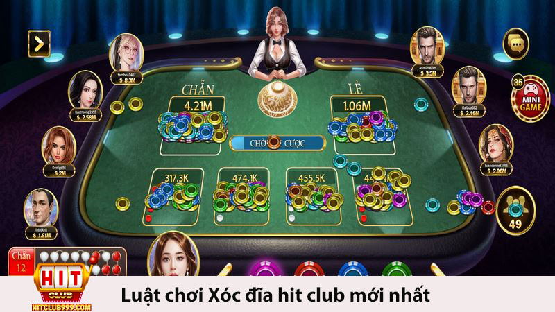 Luật chơi Xóc Đĩa Hitclub rất đơn giản